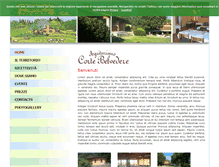 Tablet Screenshot of cortebelvedere.it